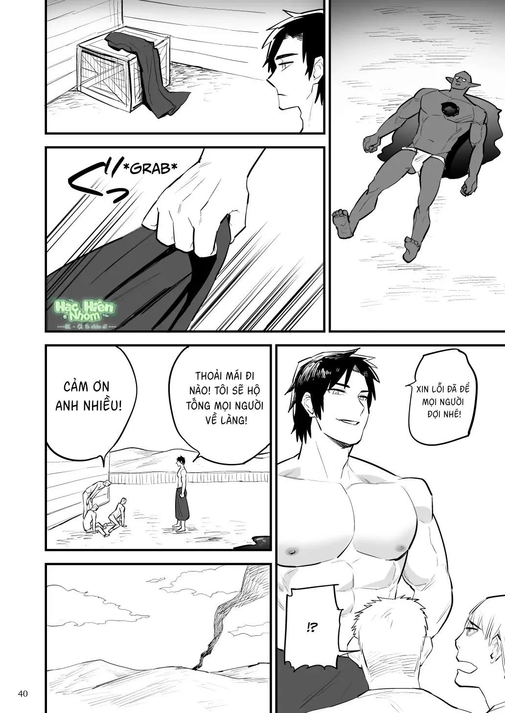 Điểm yếu của vị anh hùng vĩ đại lại chính là hậu môn! Chapter 5 Trang 42