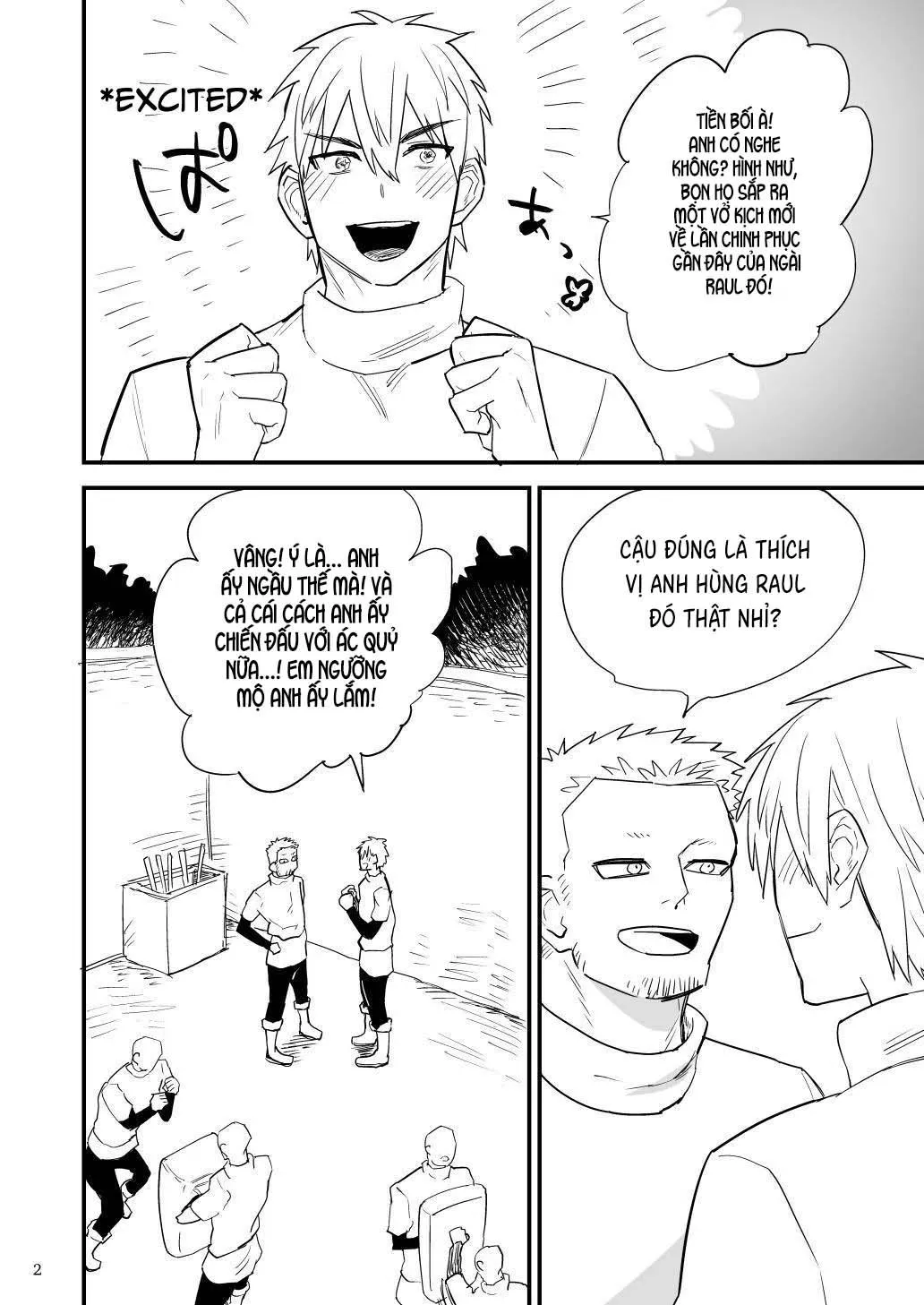 Điểm yếu của vị anh hùng vĩ đại lại chính là hậu môn! Chapter 6 Trang 4