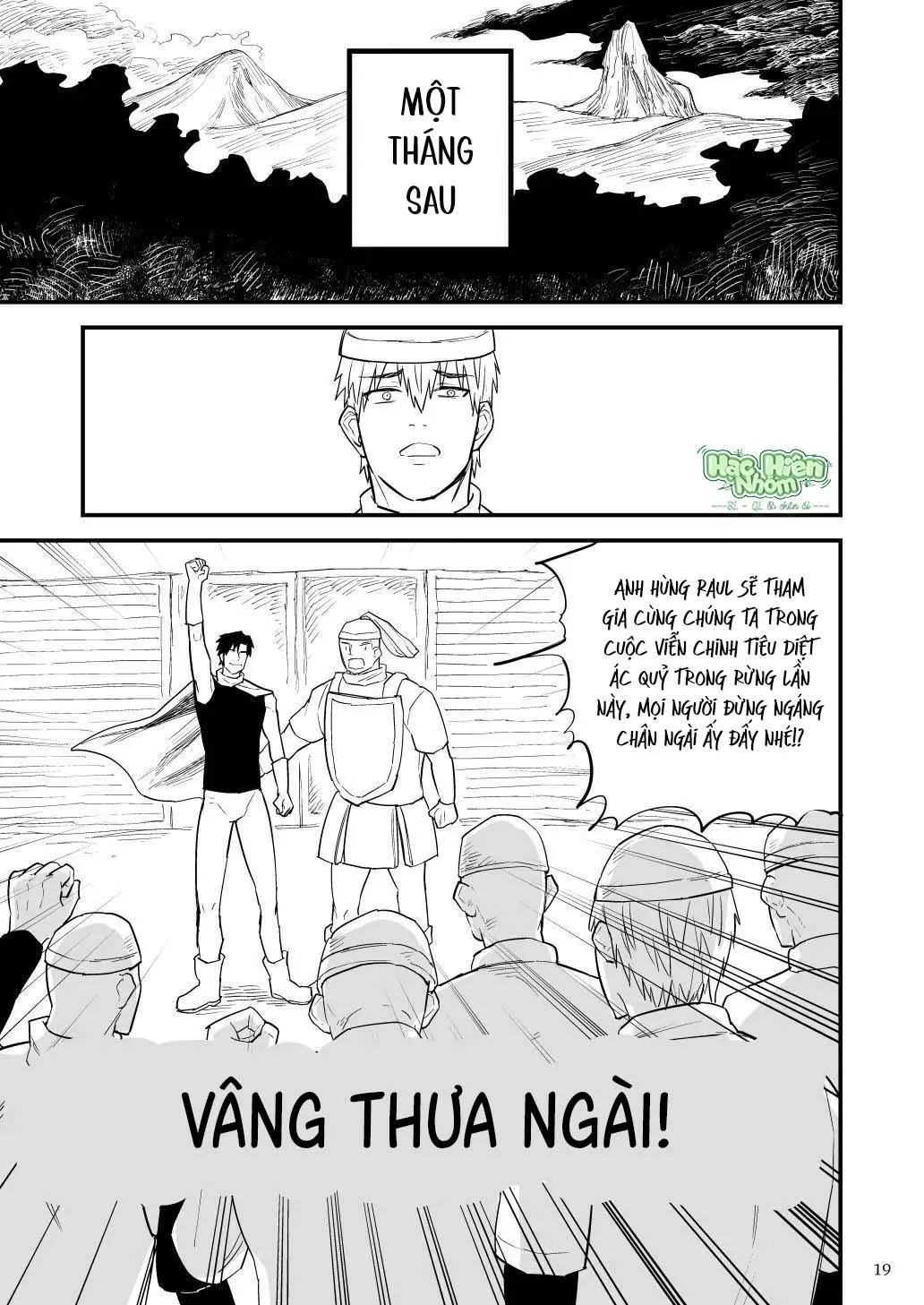 Điểm yếu của vị anh hùng vĩ đại lại chính là hậu môn! Chapter 6 Trang 21