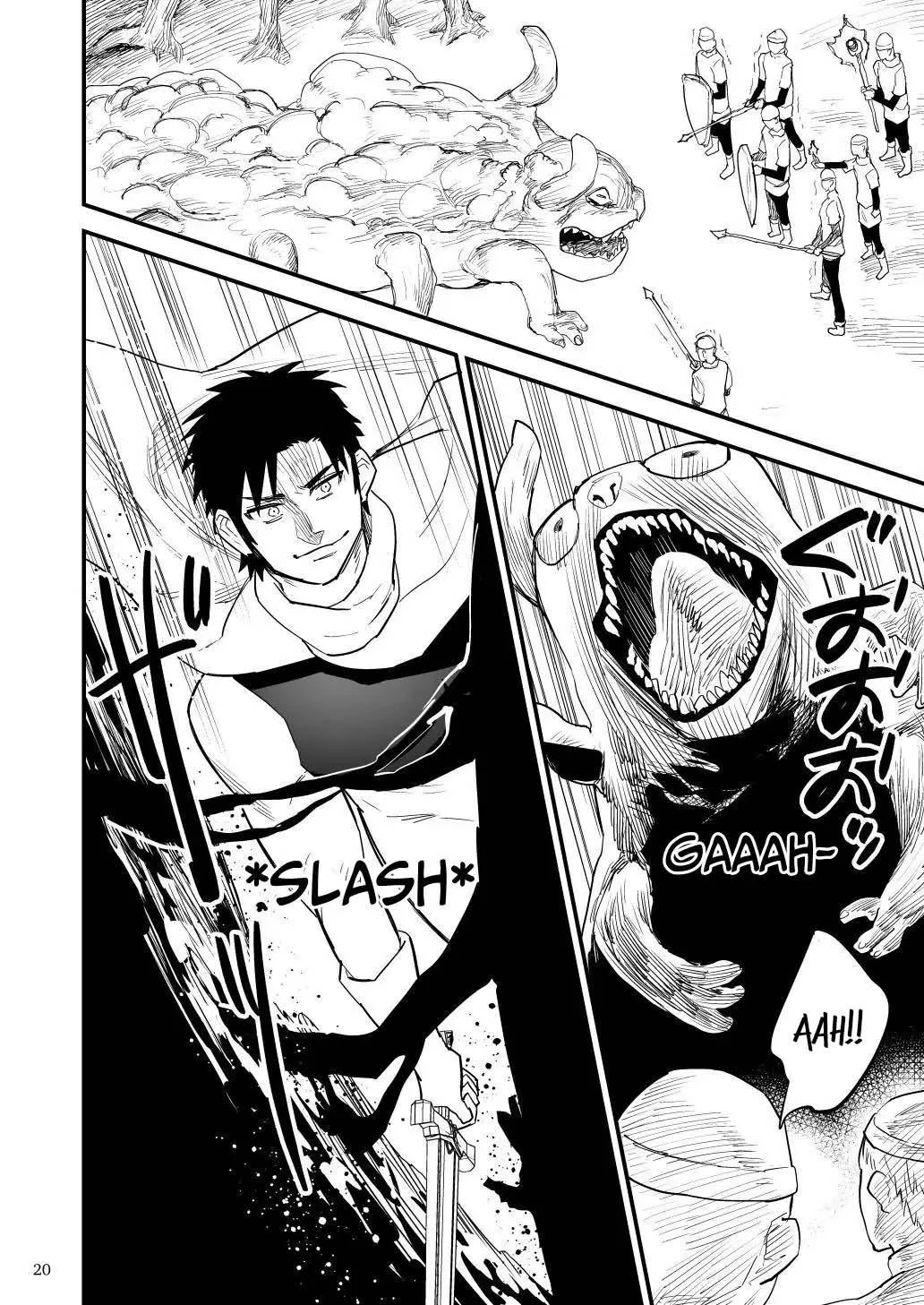 Điểm yếu của vị anh hùng vĩ đại lại chính là hậu môn! Chapter 6 Trang 22