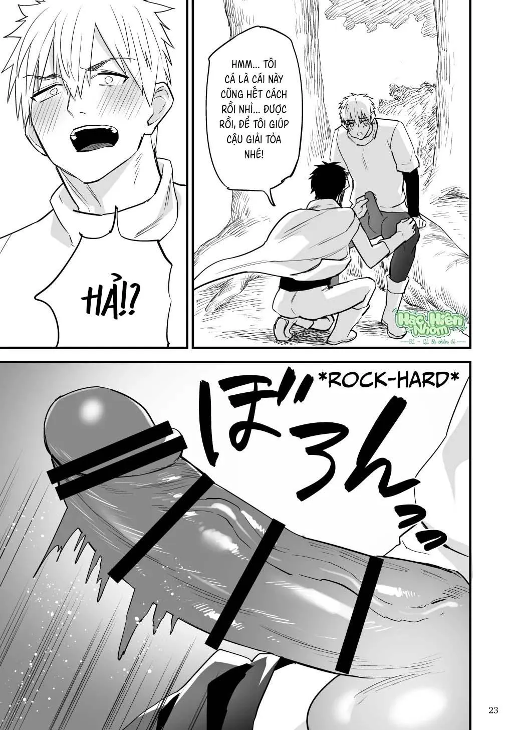 Điểm yếu của vị anh hùng vĩ đại lại chính là hậu môn! Chapter 6 Trang 25