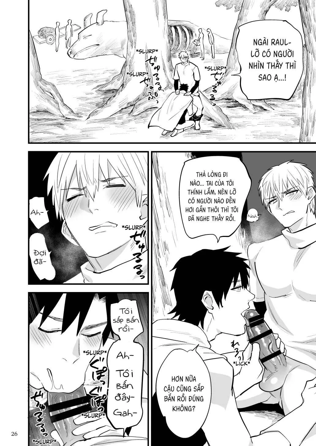 Điểm yếu của vị anh hùng vĩ đại lại chính là hậu môn! Chapter 6 Trang 28