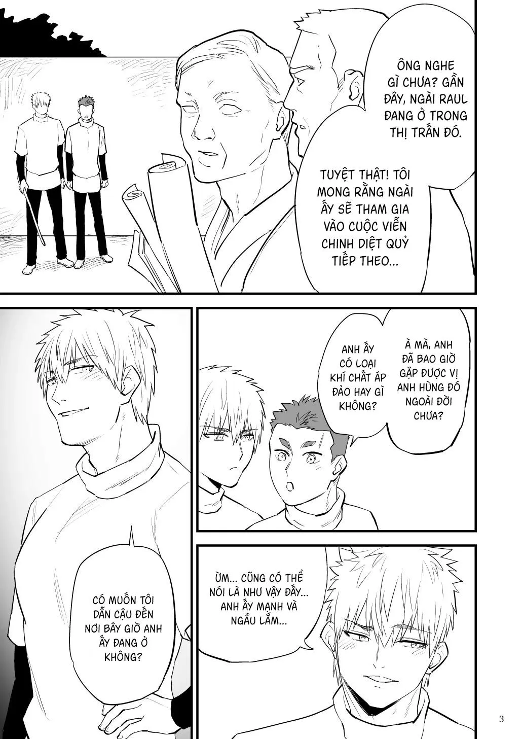 Điểm yếu của vị anh hùng vĩ đại lại chính là hậu môn! Chapter 7 Trang 5