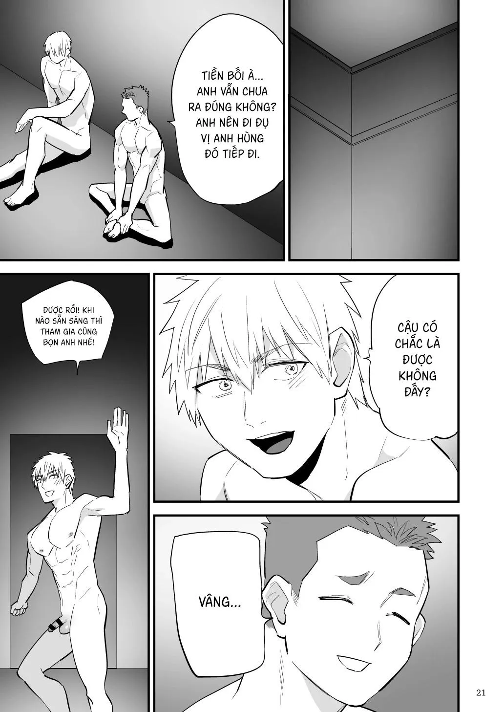 Điểm yếu của vị anh hùng vĩ đại lại chính là hậu môn! Chapter 7 Trang 23