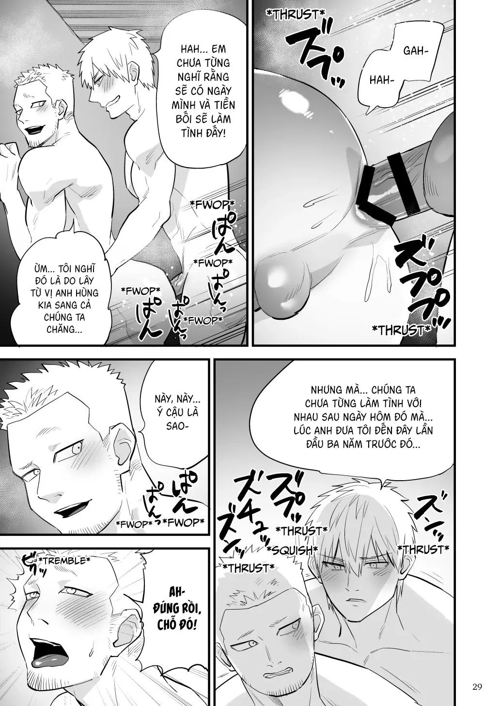 Điểm yếu của vị anh hùng vĩ đại lại chính là hậu môn! Chapter 7 Trang 31