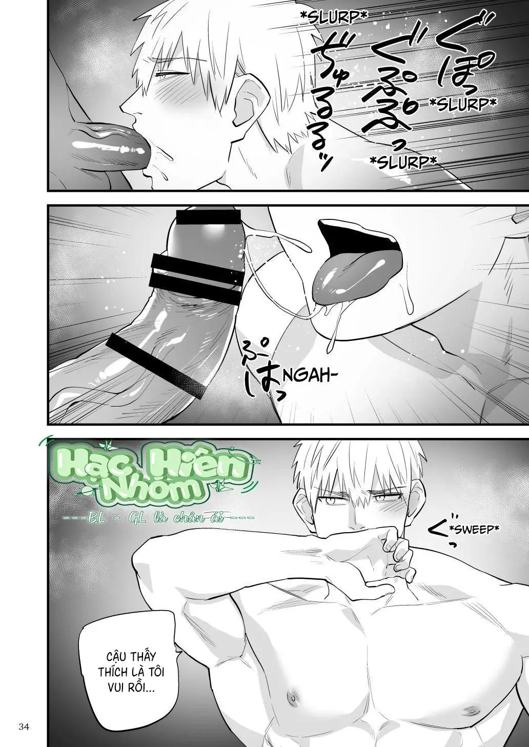 Điểm yếu của vị anh hùng vĩ đại lại chính là hậu môn! Chapter 7 Trang 36