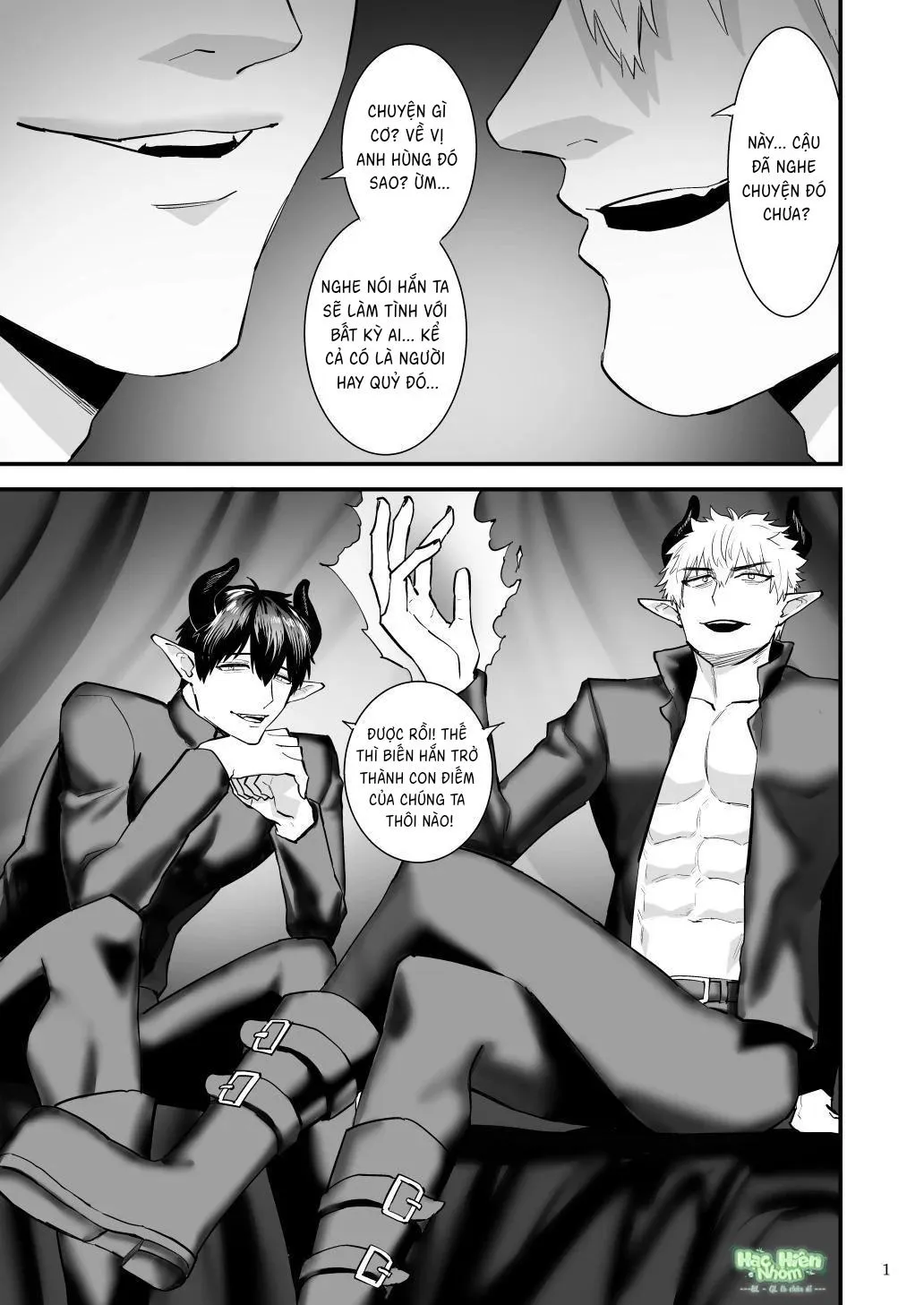 Điểm yếu của vị anh hùng vĩ đại lại chính là hậu môn! Chapter 8 Trang 3