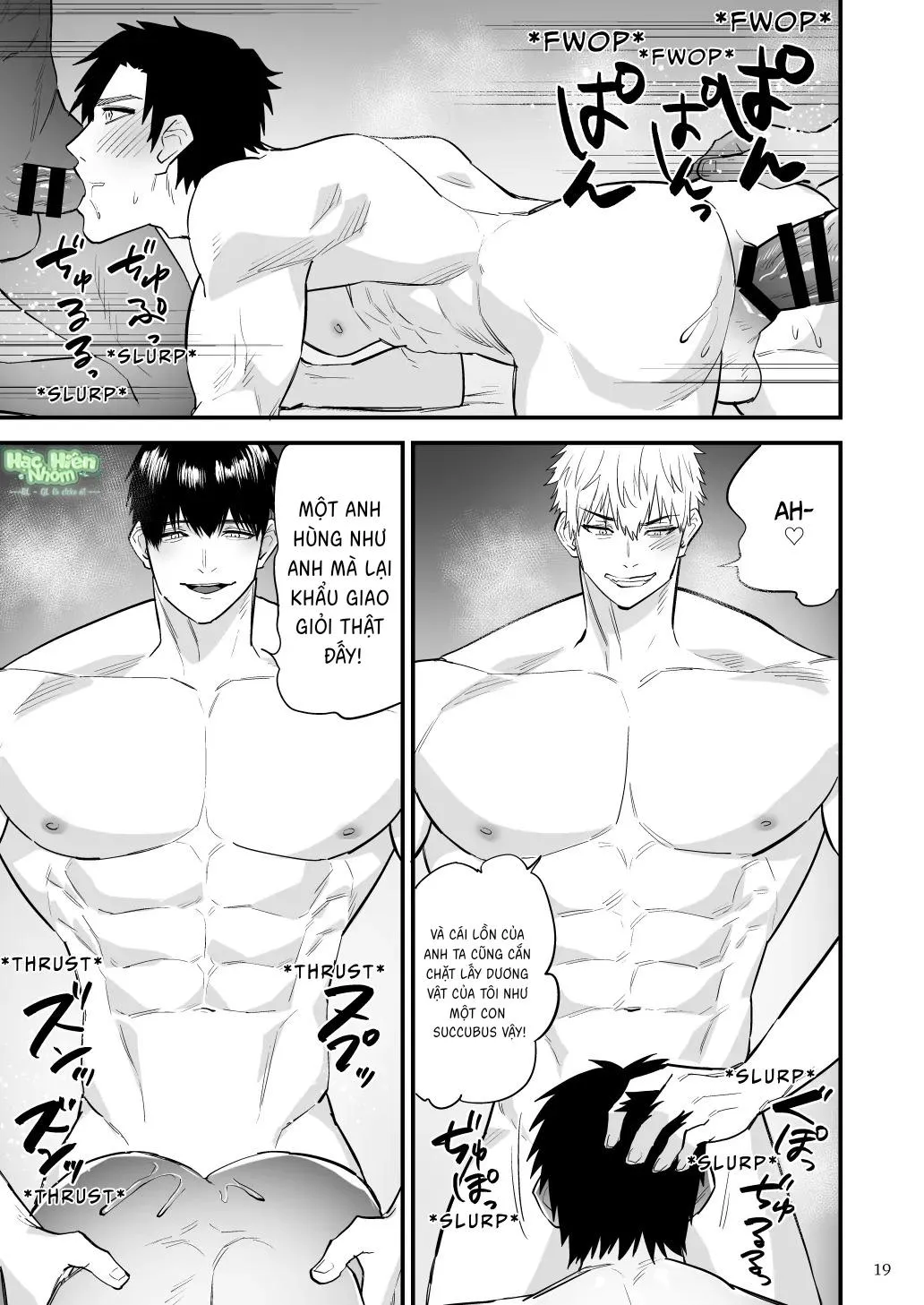 Điểm yếu của vị anh hùng vĩ đại lại chính là hậu môn! Chapter 8 Trang 21