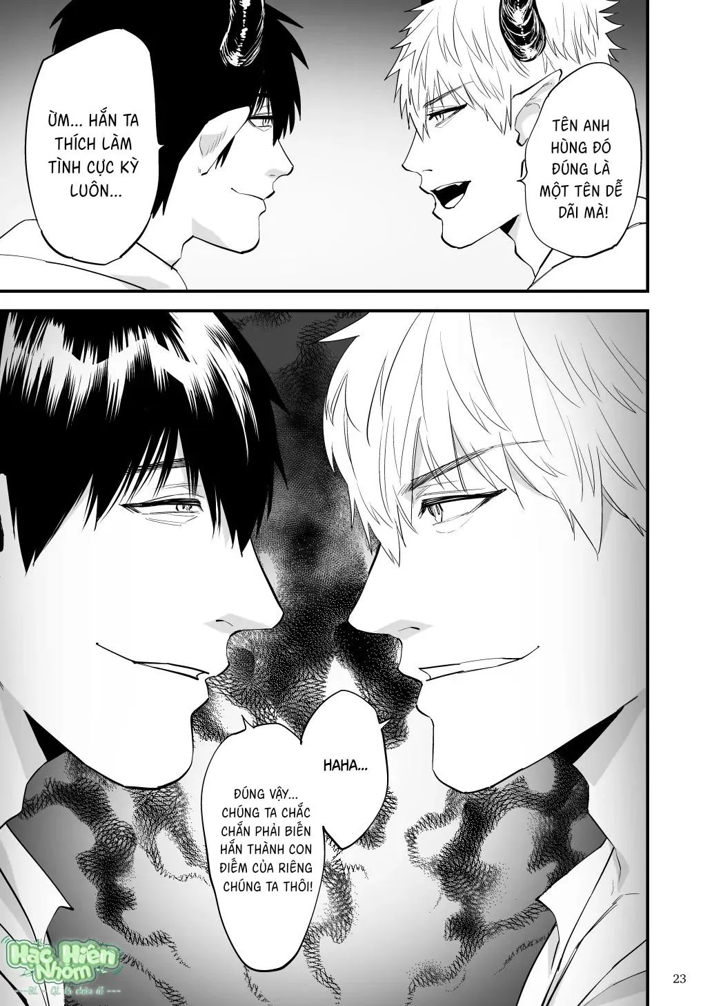 Điểm yếu của vị anh hùng vĩ đại lại chính là hậu môn! Chapter 8 Trang 25