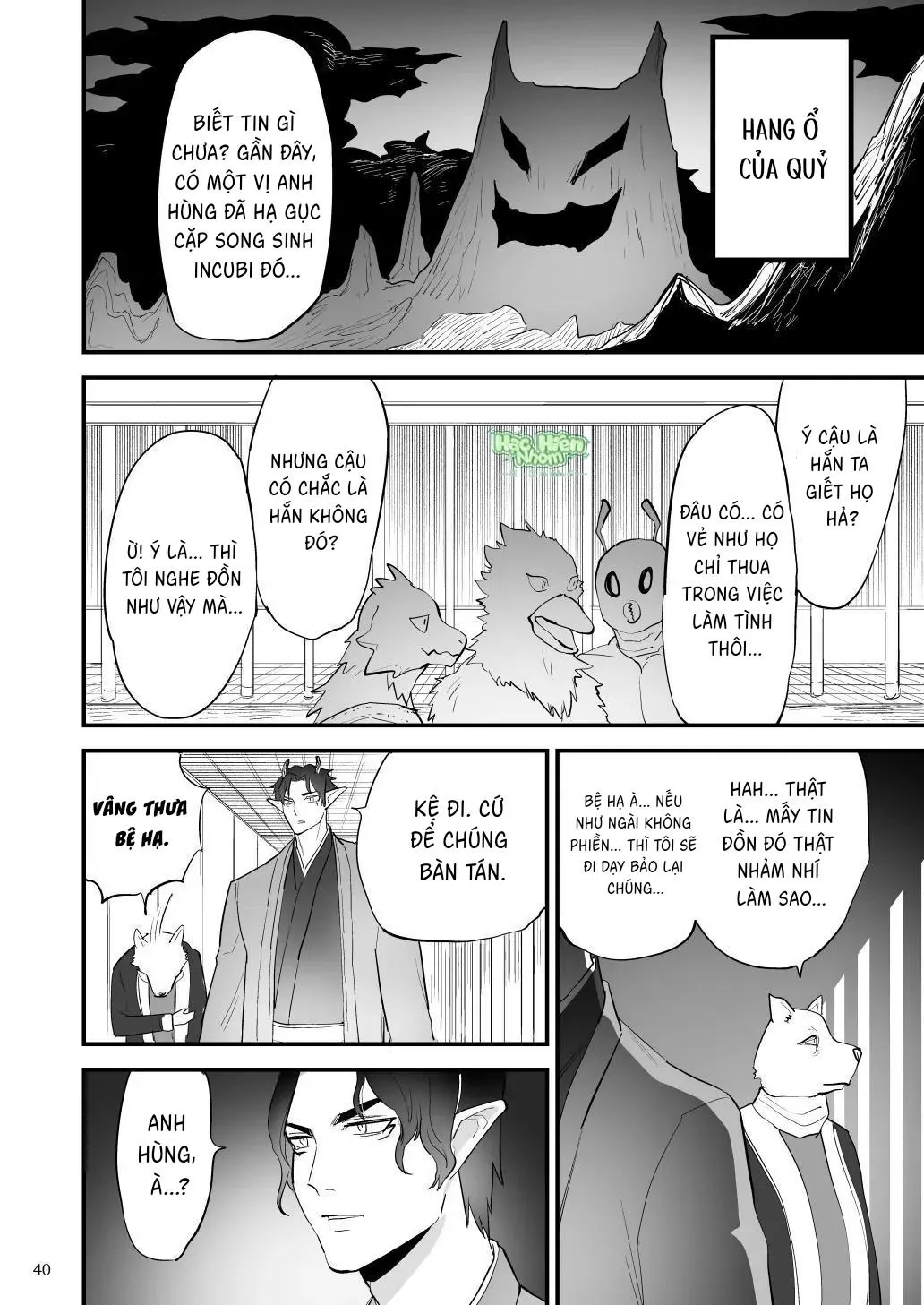 Điểm yếu của vị anh hùng vĩ đại lại chính là hậu môn! Chapter 8 Trang 42