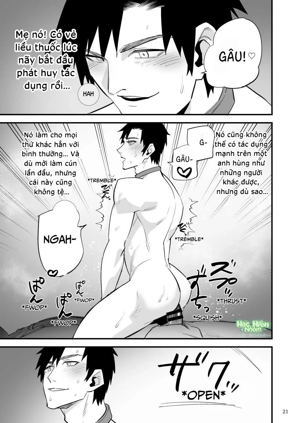 Điểm yếu của vị anh hùng vĩ đại lại chính là hậu môn! Chapter 9 Trang 23