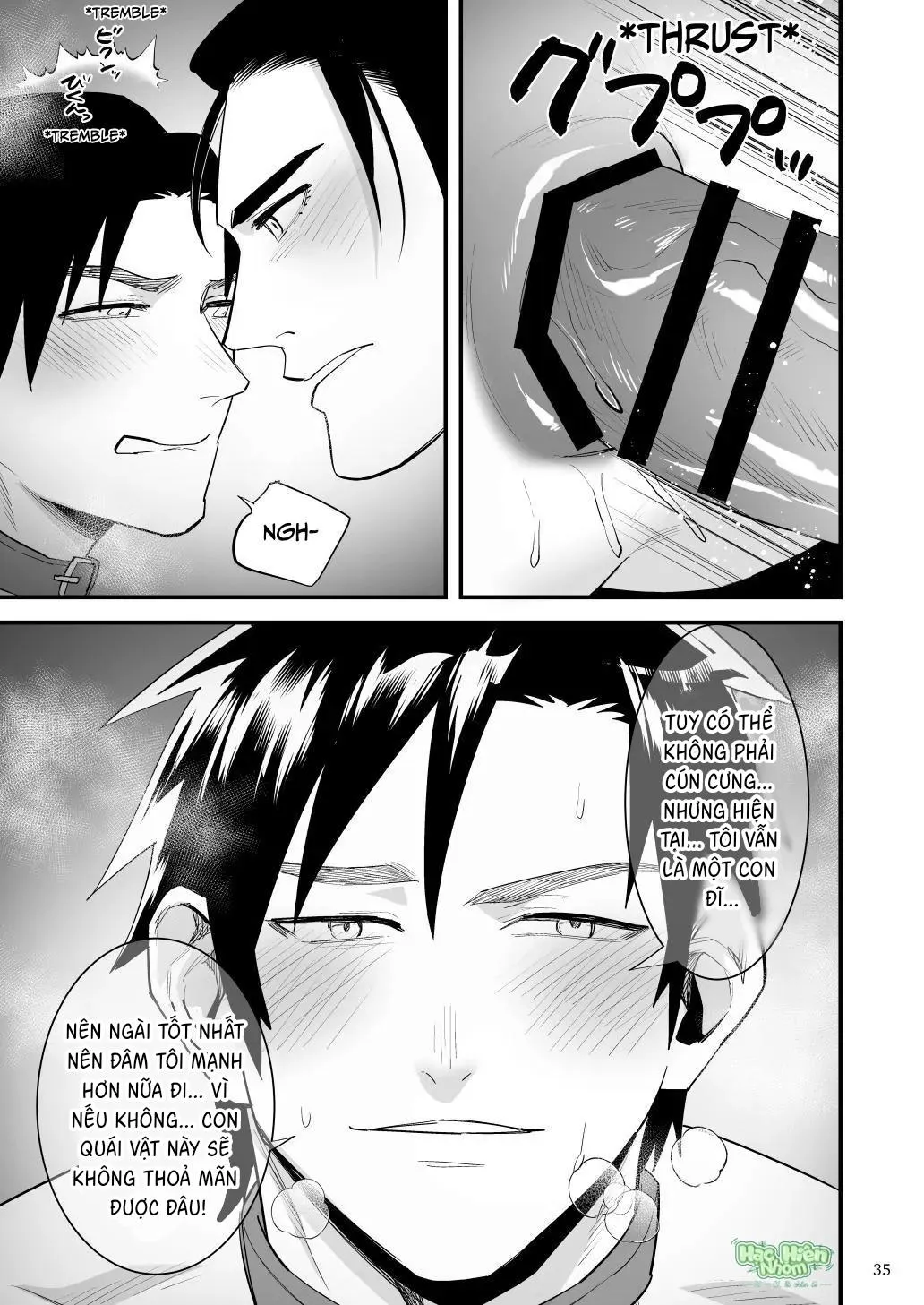 Điểm yếu của vị anh hùng vĩ đại lại chính là hậu môn! Chapter 9 Trang 37