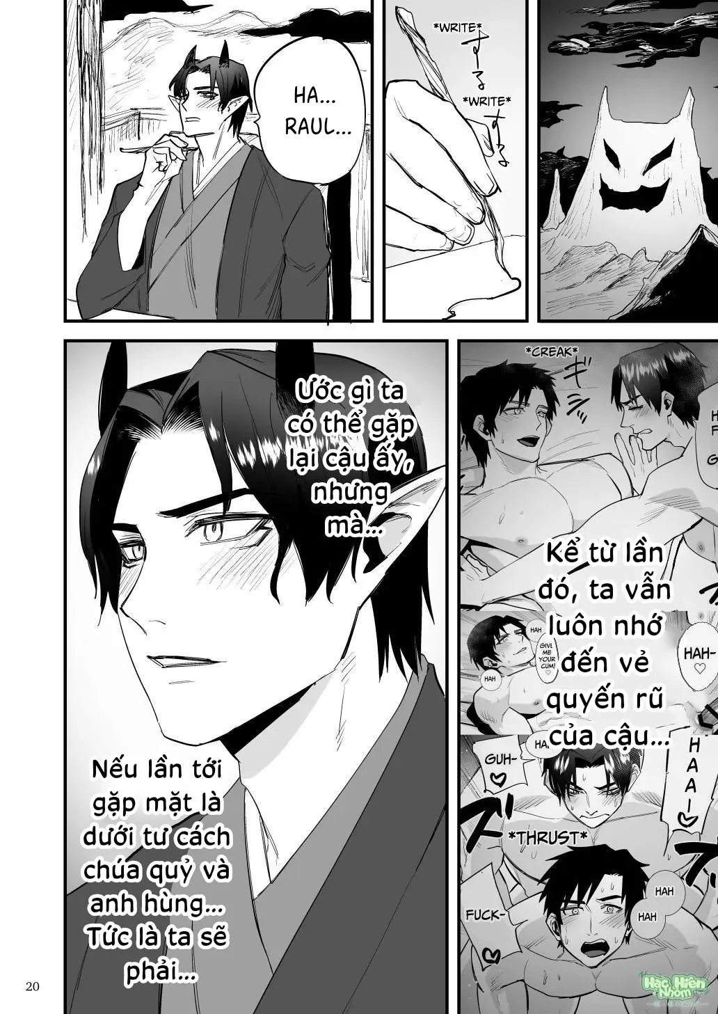 Điểm yếu của vị anh hùng vĩ đại lại chính là hậu môn! Chapter 10 Trang 22