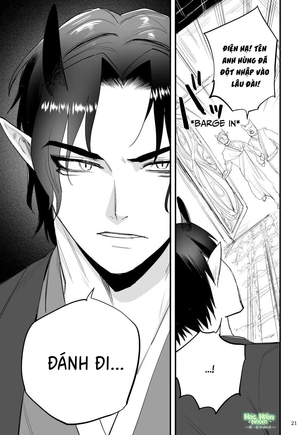 Điểm yếu của vị anh hùng vĩ đại lại chính là hậu môn! Chapter 10 Trang 23