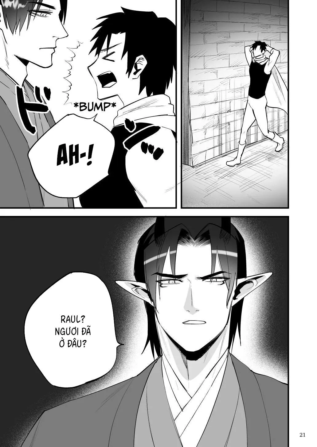 Điểm yếu của vị anh hùng vĩ đại lại chính là hậu môn! Chapter 11 Trang 23