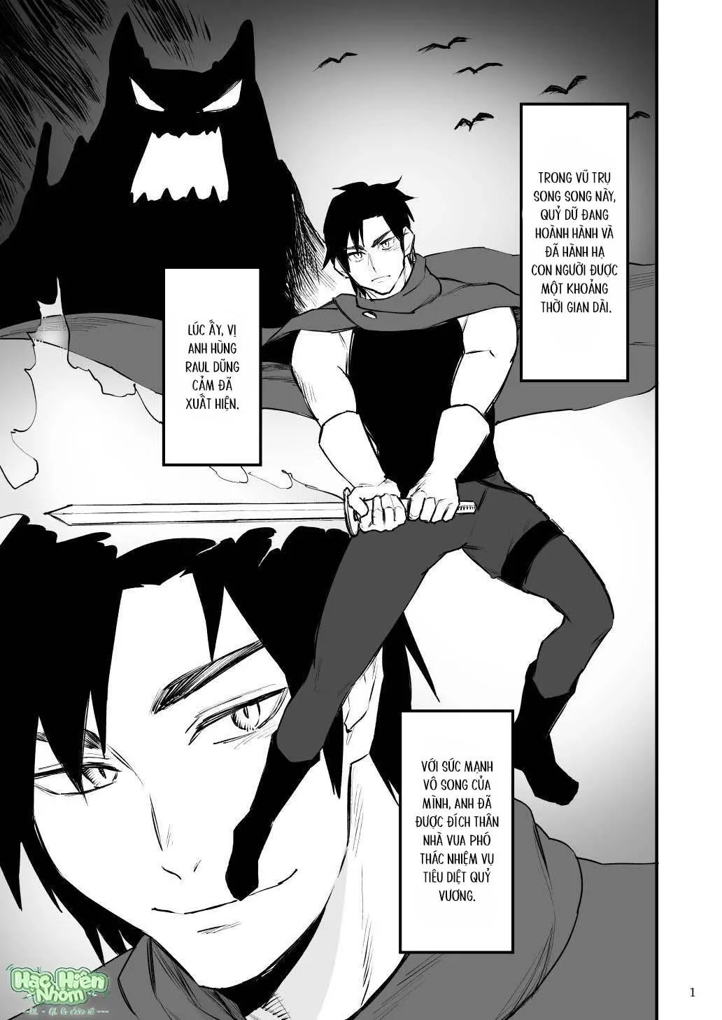 Điểm yếu của vị anh hùng vĩ đại lại chính là hậu môn! Chapter 1 Trang 3