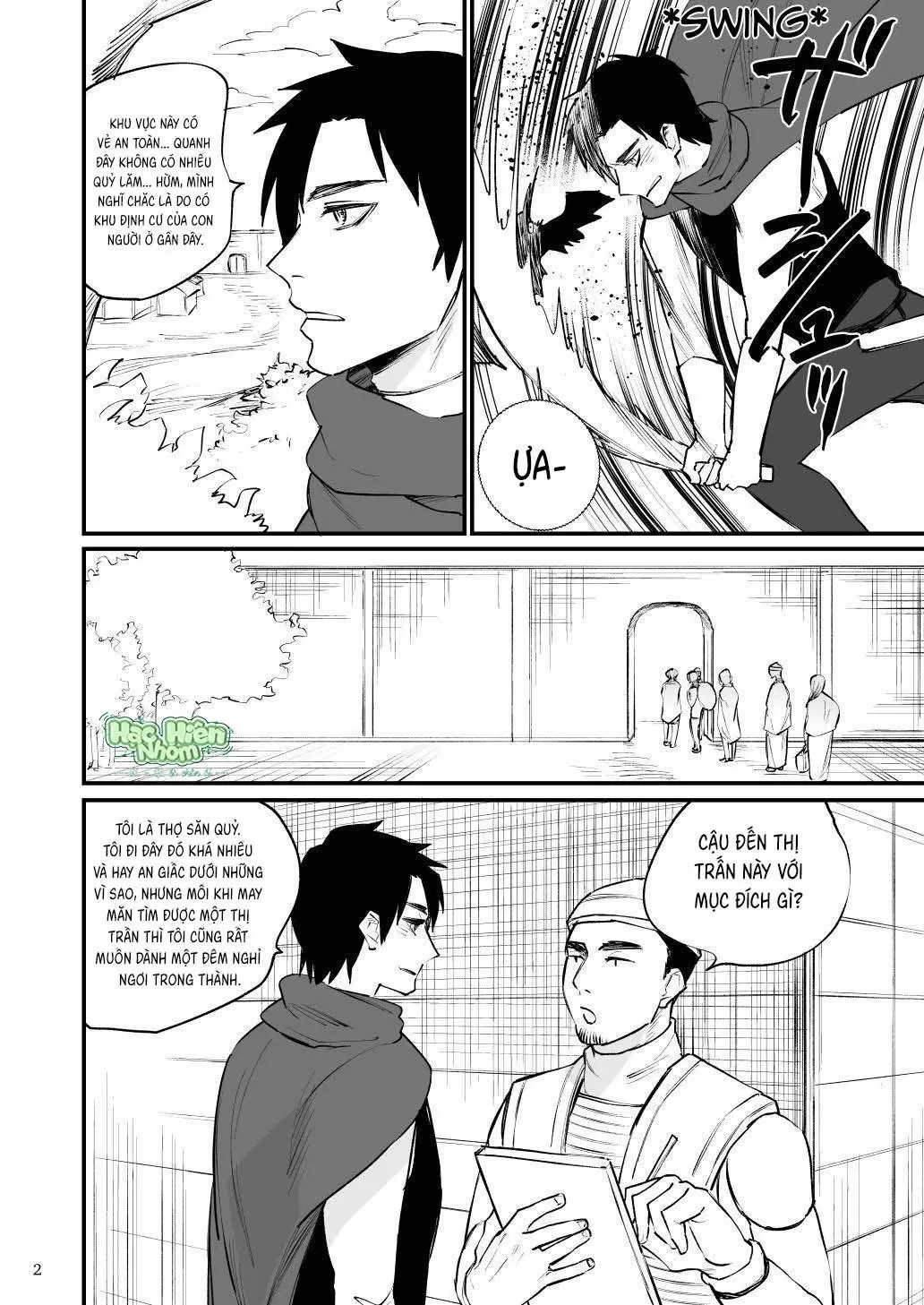 Điểm yếu của vị anh hùng vĩ đại lại chính là hậu môn! Chapter 1 Trang 4