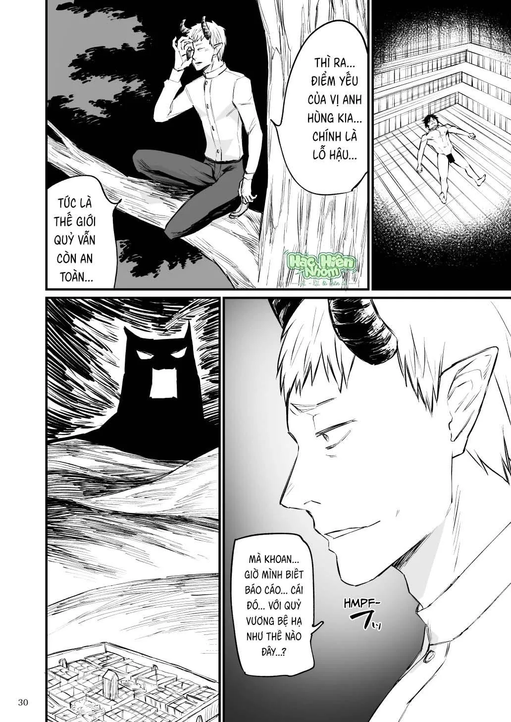 Điểm yếu của vị anh hùng vĩ đại lại chính là hậu môn! Chapter 1 Trang 32