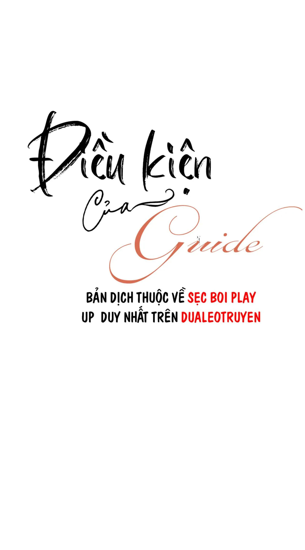 ĐIỀU KIỆN CỦA GUIDE Chapter 45 Trang 49