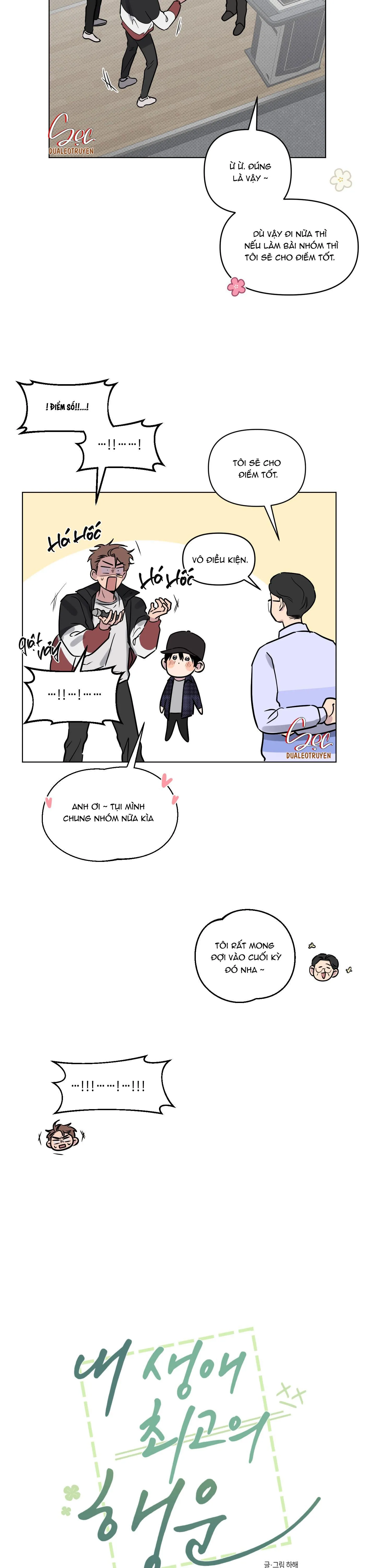 ĐIỀU MAY MẮN NHẤT CUỘC ĐỜI TÔI Chapter 10 Trang 7
