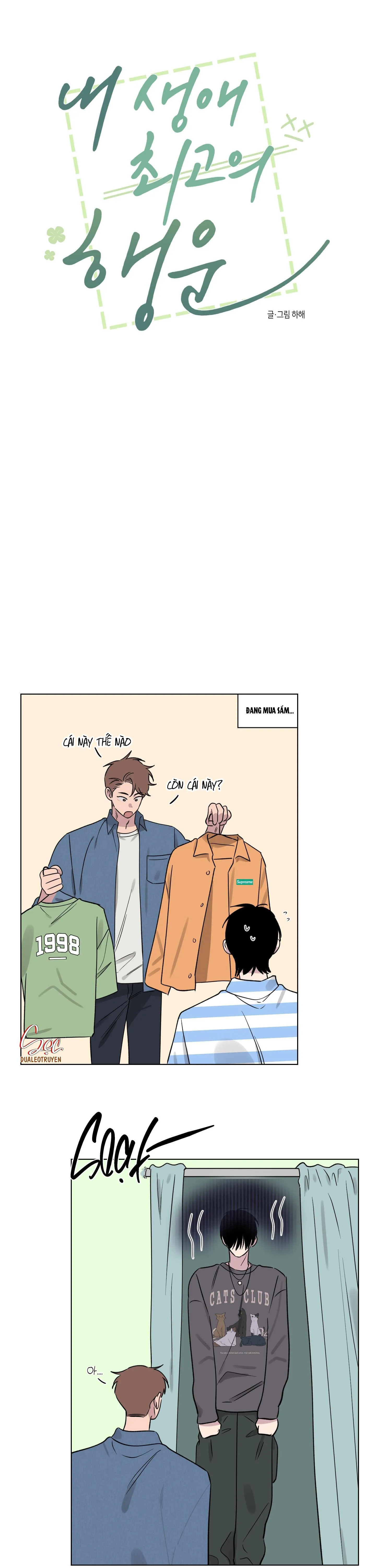 ĐIỀU MAY MẮN NHẤT CUỘC ĐỜI TÔI Chapter 19 Trang 6