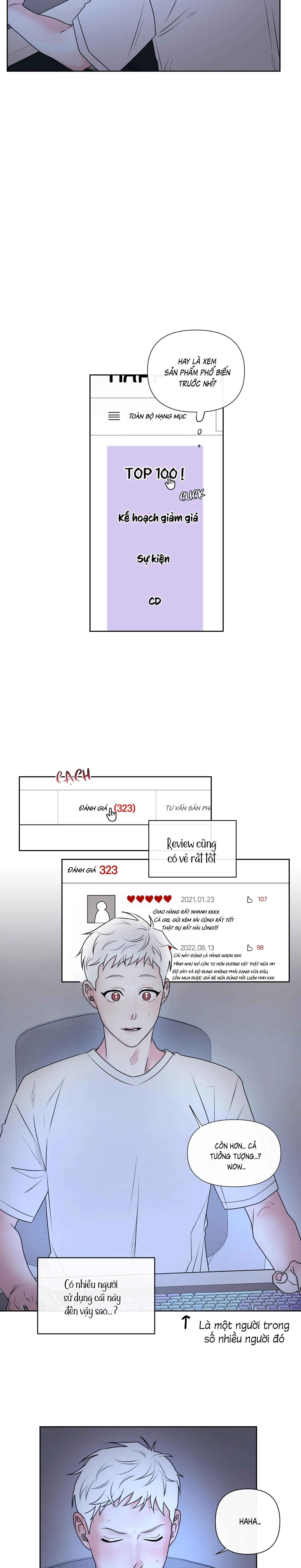 Dính chặt mất rồi!!! Chapter 2 Trang 3