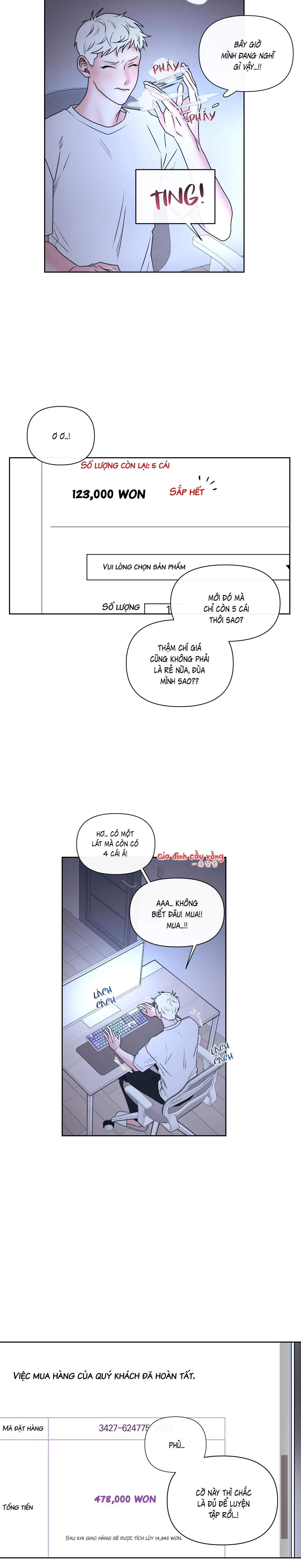 Dính chặt mất rồi!!! Chapter 2 Trang 7