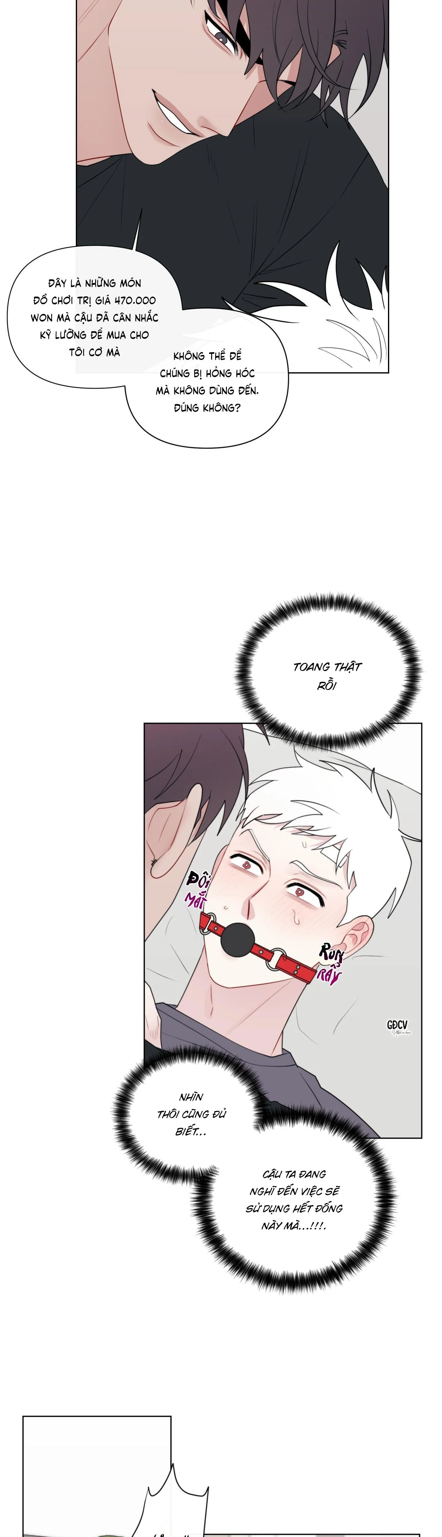 Dính chặt mất rồi!!! Chapter 9 Trang 10