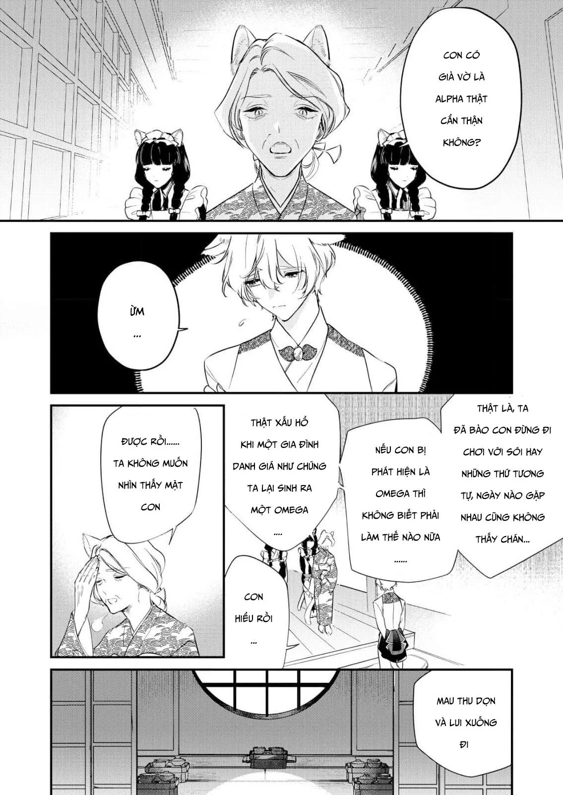 Định mệnh không thể tránh khỏi Chapter 1 Trang 16