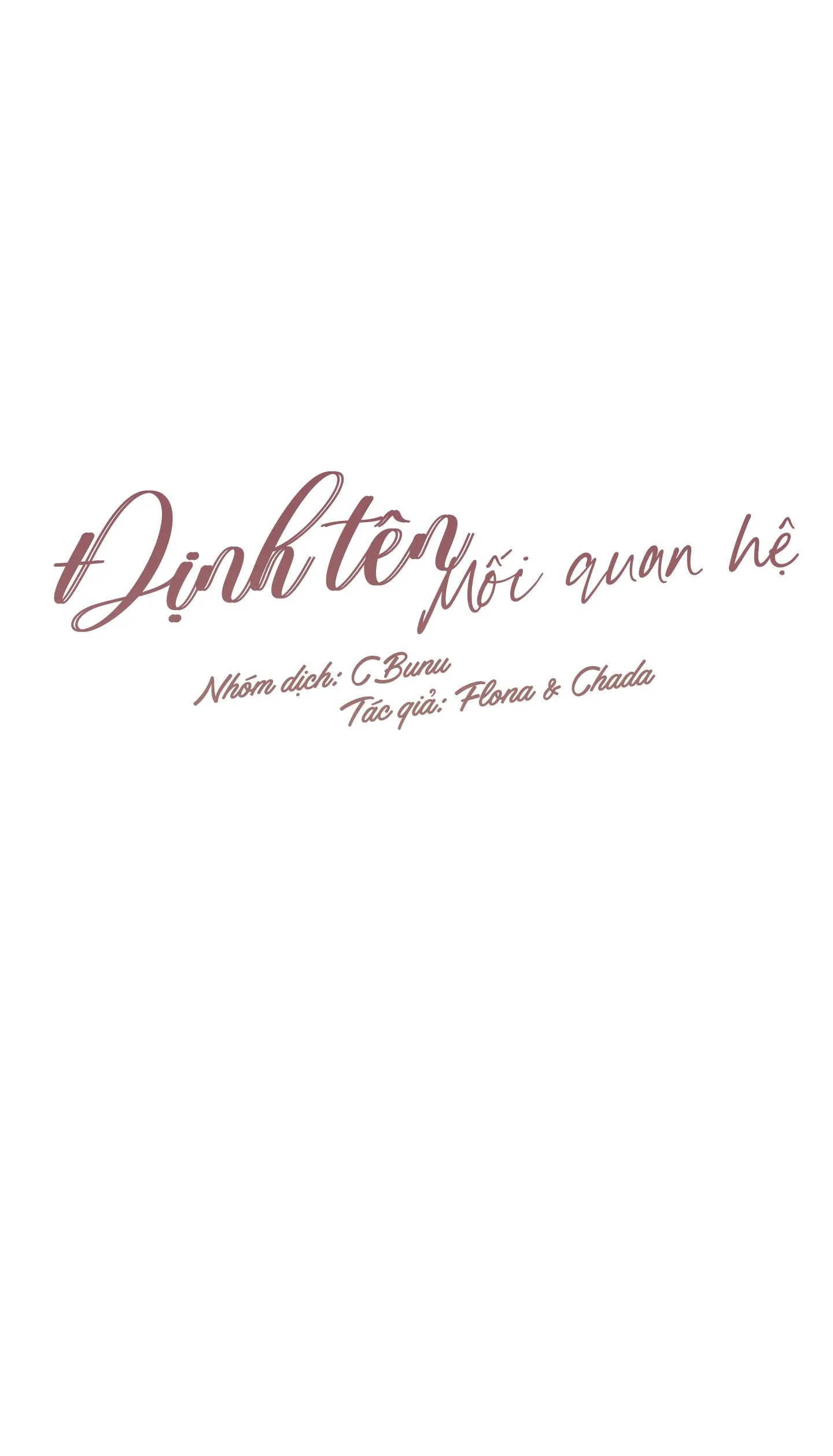 Định Tên Mối Quan Hệ Chapter 41 Trang 14