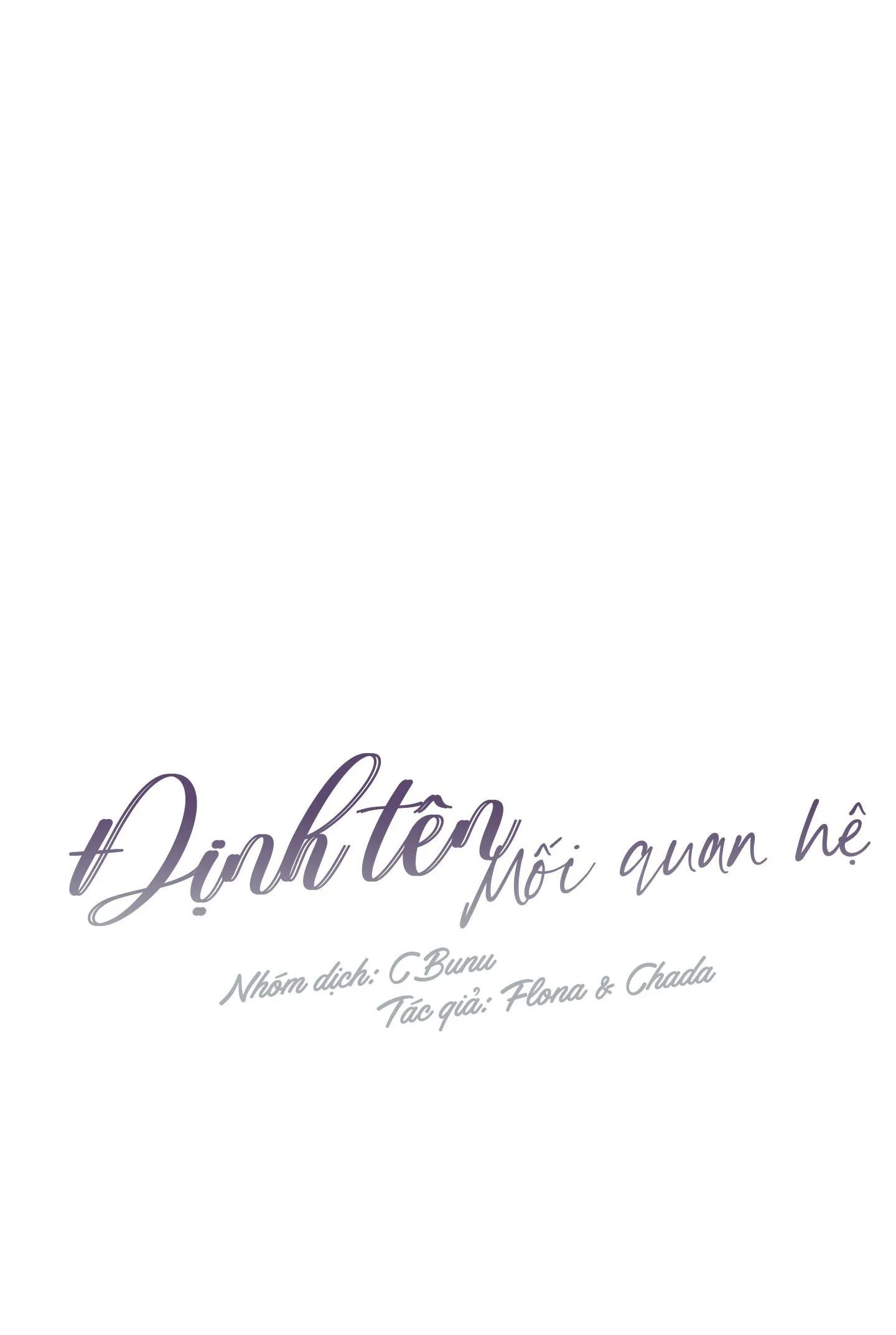 Định Tên Mối Quan Hệ Chapter 48 Trang 20