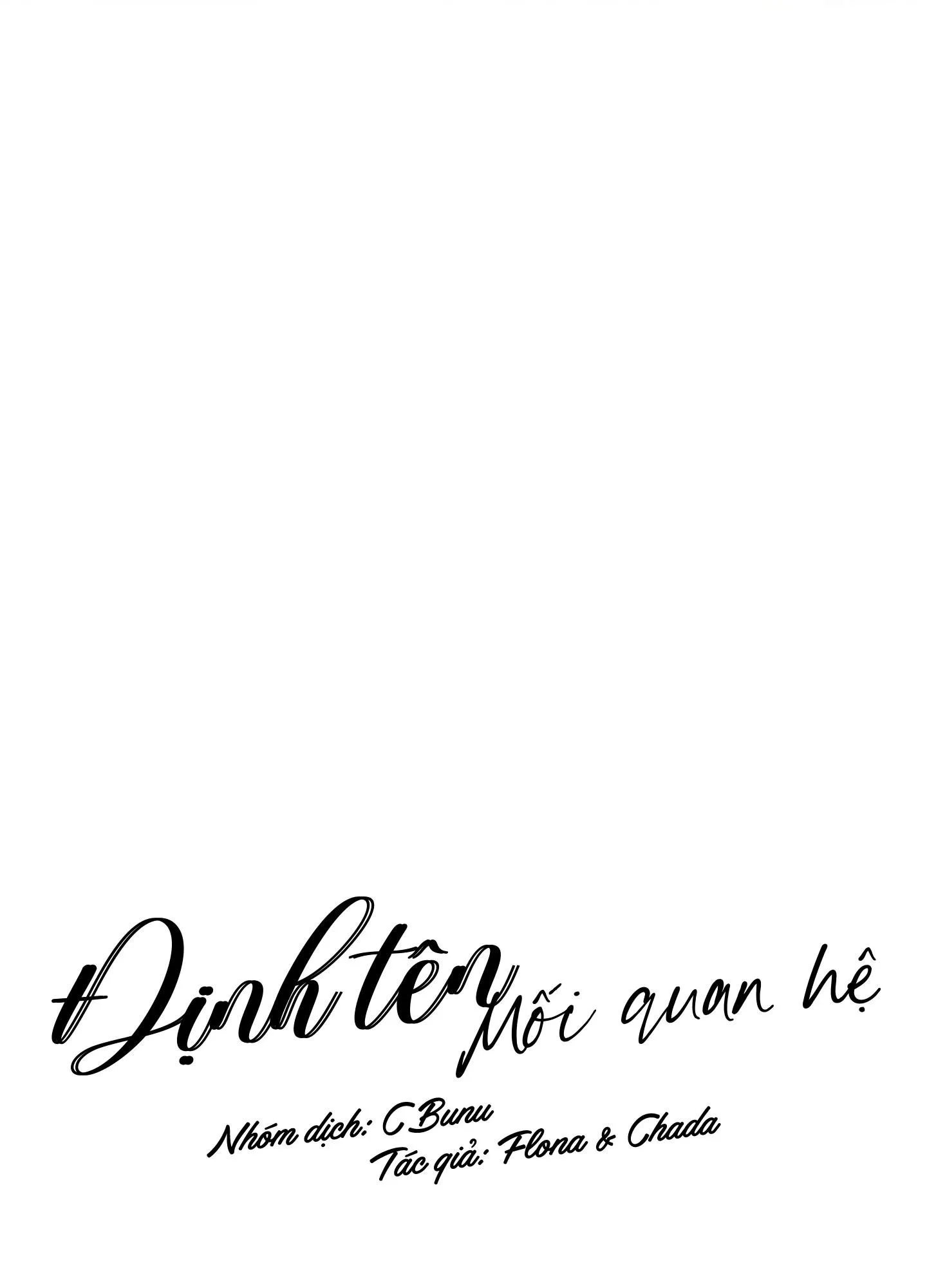 Định Tên Mối Quan Hệ Chapter 77 Trang 33