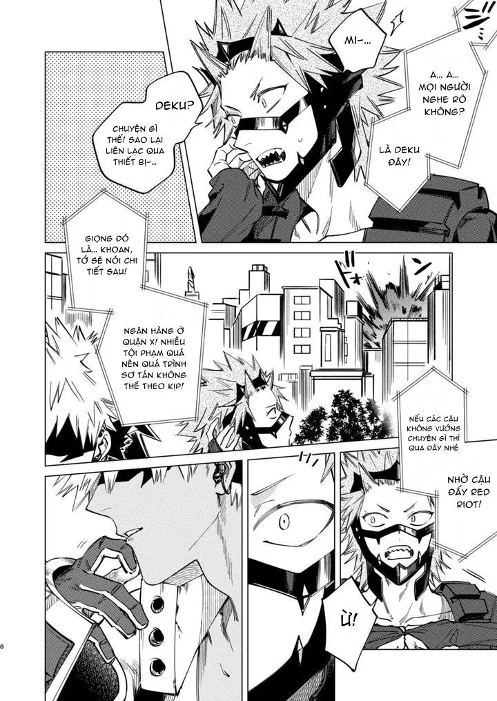 DJ Boku no Hero Academia Chapter 3 Trang 8