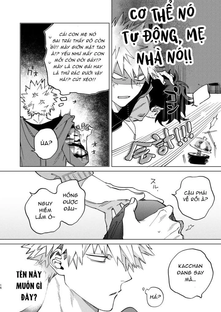 DJ Boku no Hero Academia Chapter 3 Trang 16