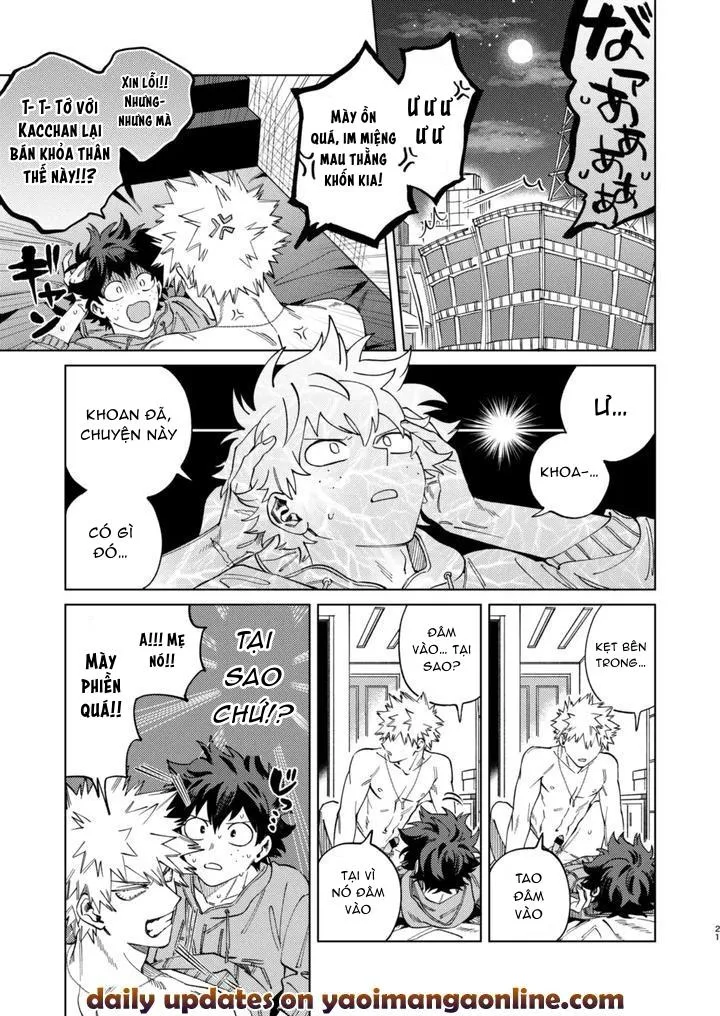 DJ Boku no Hero Academia Chapter 3 Trang 21