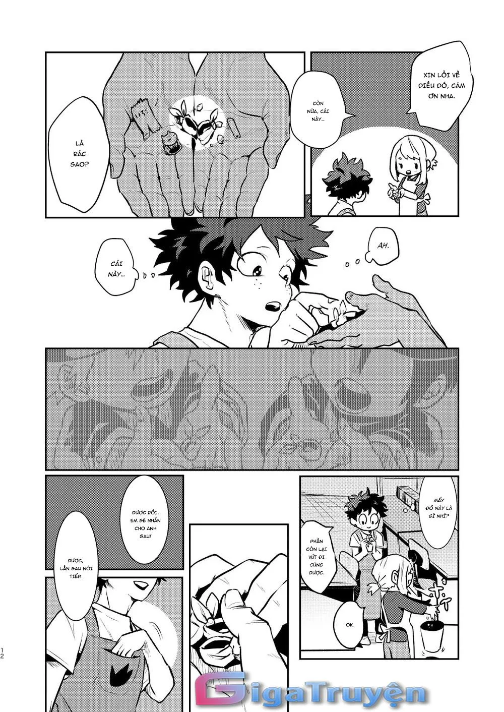 DJ Boku no Hero Academia Chapter 1 Trang 9