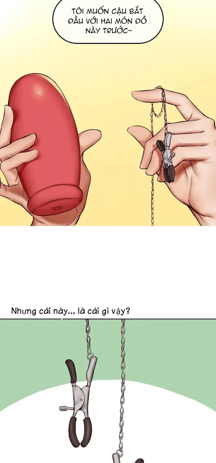 Đồ chơi tình dục: cách dạy dỗ người mới ngực to Chapter 1 Trang 32