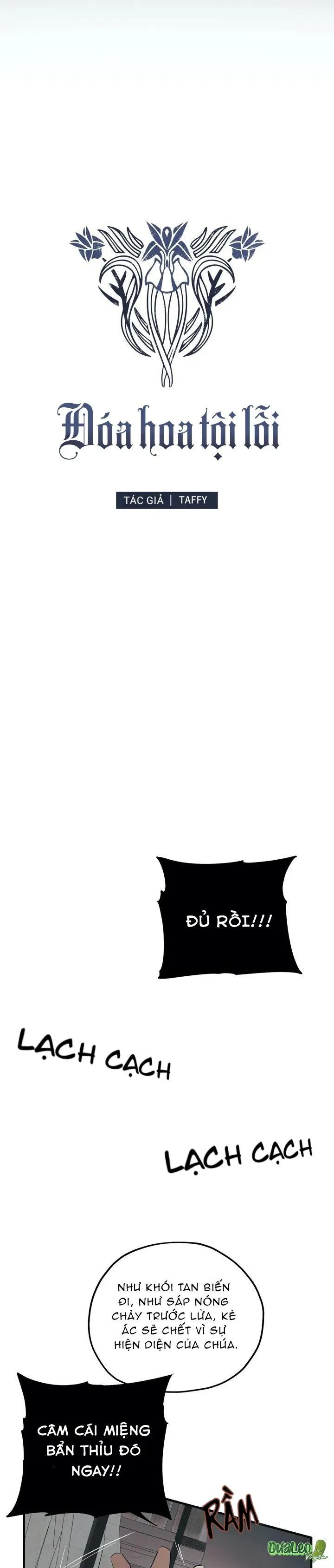 Đóa hoa tội lỗi Chapter 1 Trang 3