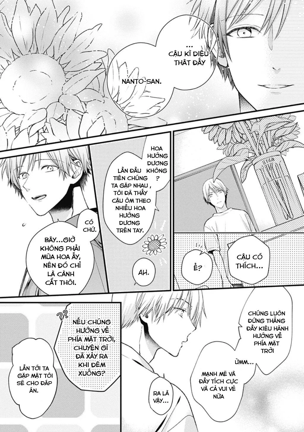 Đoá Hướng Dương Không Thể Thay Đổi Chapter 4 Trang 3