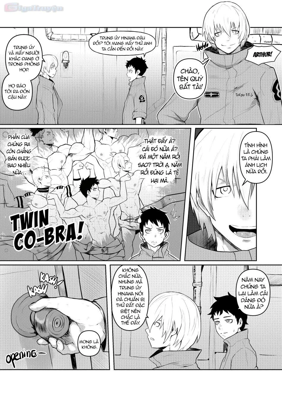 Đội cứu hỏa chuyên nghiệp Chapter 1 Trang 3