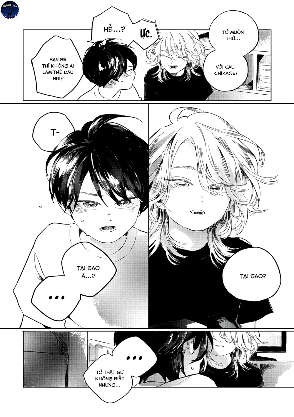 Đợi em dưới tán xanh chiều tàn Chapter 1 Trang 10