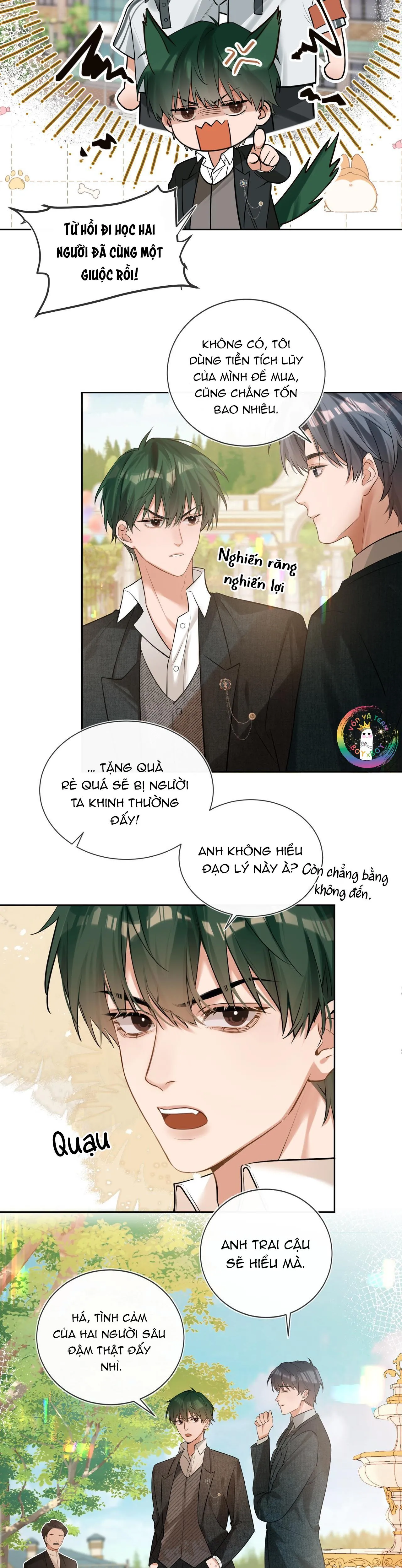 Đối Thủ Không Đội Trời Chung Cuối Cùng Cũng Phá Sản Rồi! Chapter 10 Trang 9