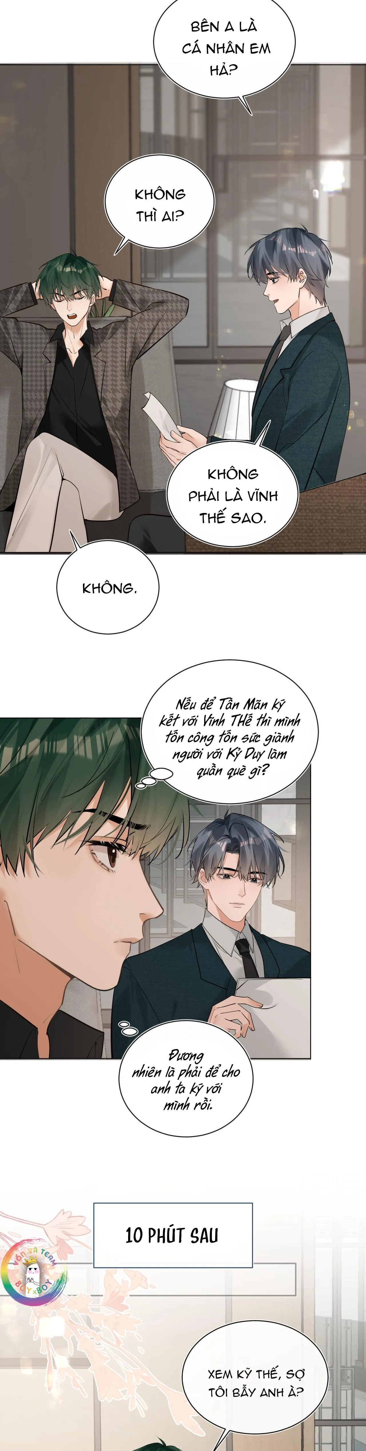 Đối Thủ Không Đội Trời Chung Cuối Cùng Cũng Phá Sản Rồi! Chapter 31 Trang 10