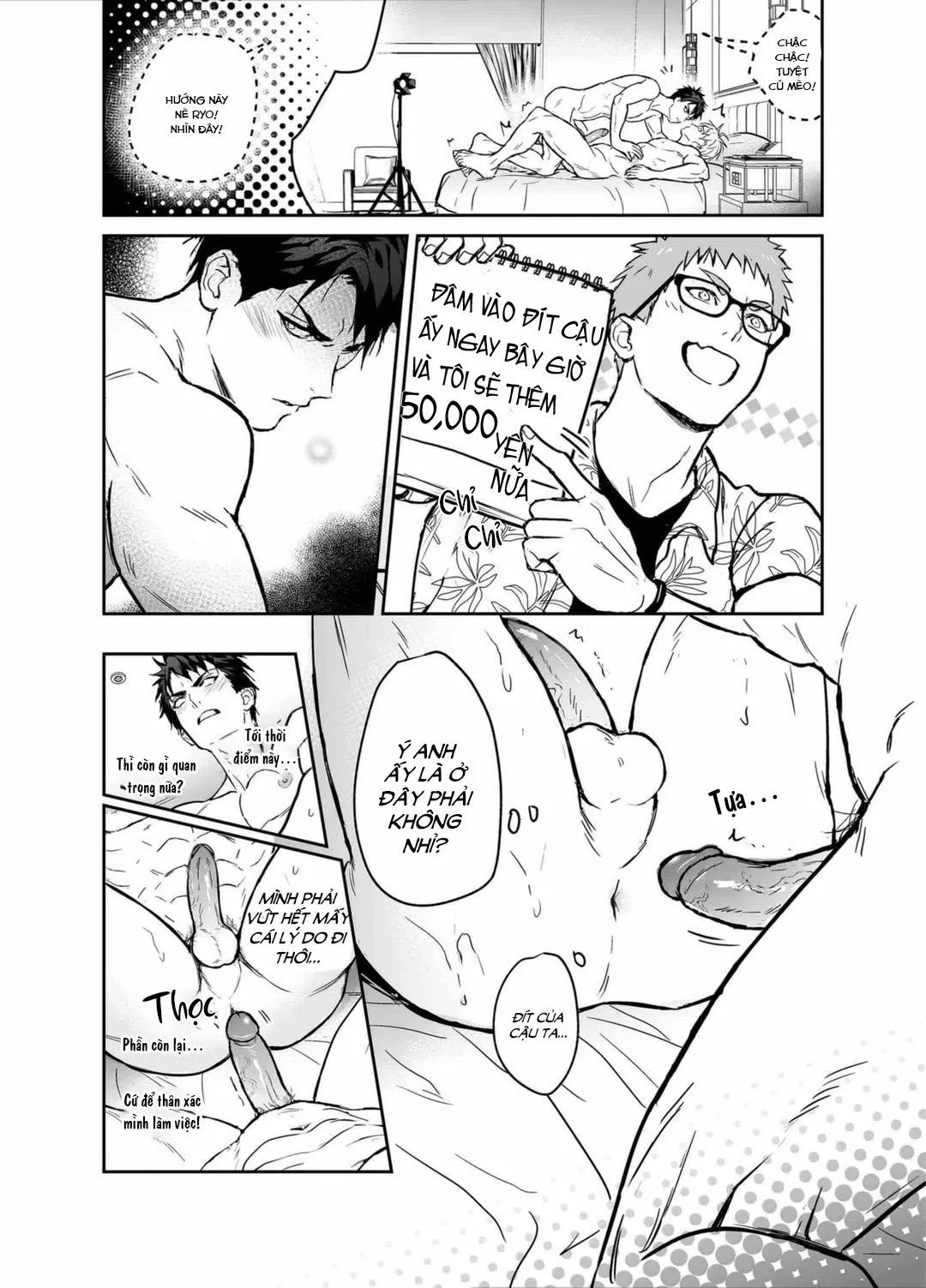 Đóng chung phim p*rn với kẻ thù không đội trời chung của tôi. Chapter 1 Trang 58