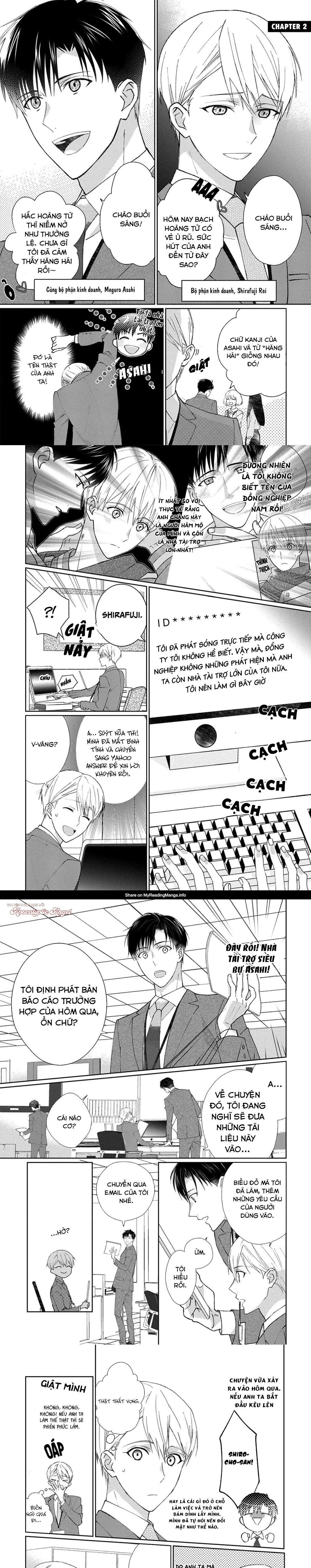 Đồng Nghiệp Đẹp Trai Là Fan Hâm Mộ Cuồng Nhiệt Của Tôi Chapter 2 Trang 3