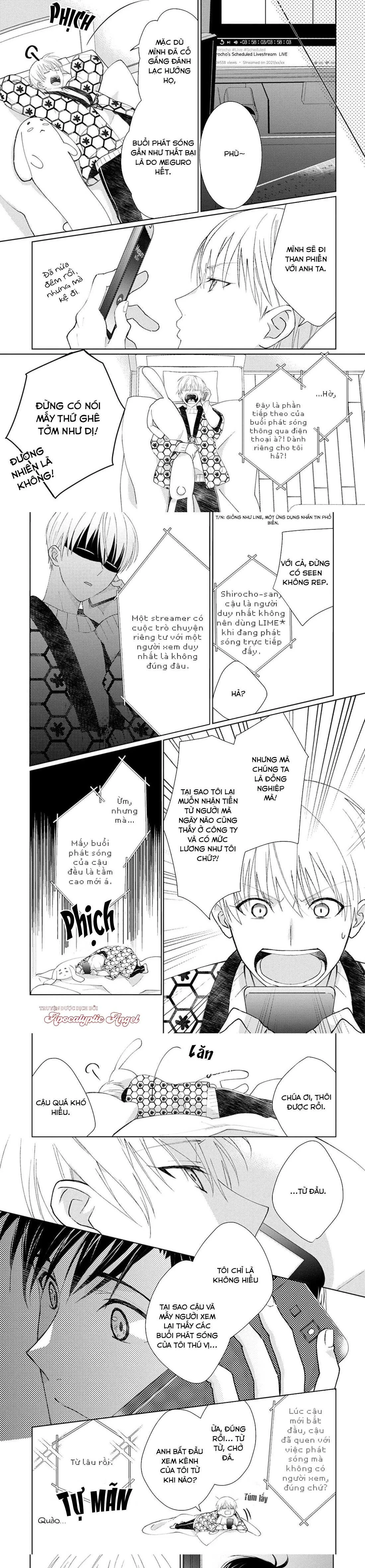 Đồng Nghiệp Đẹp Trai Là Fan Hâm Mộ Cuồng Nhiệt Của Tôi Chapter 3 Trang 4