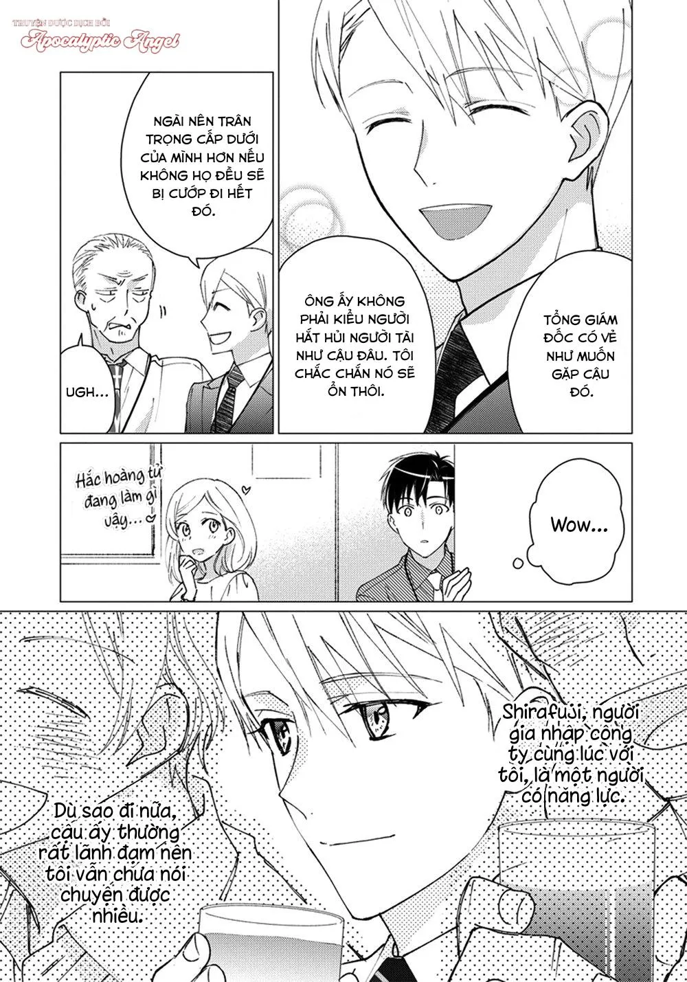 Đồng Nghiệp Đẹp Trai Là Fan Hâm Mộ Cuồng Nhiệt Của Tôi Chapter 6 Trang 7