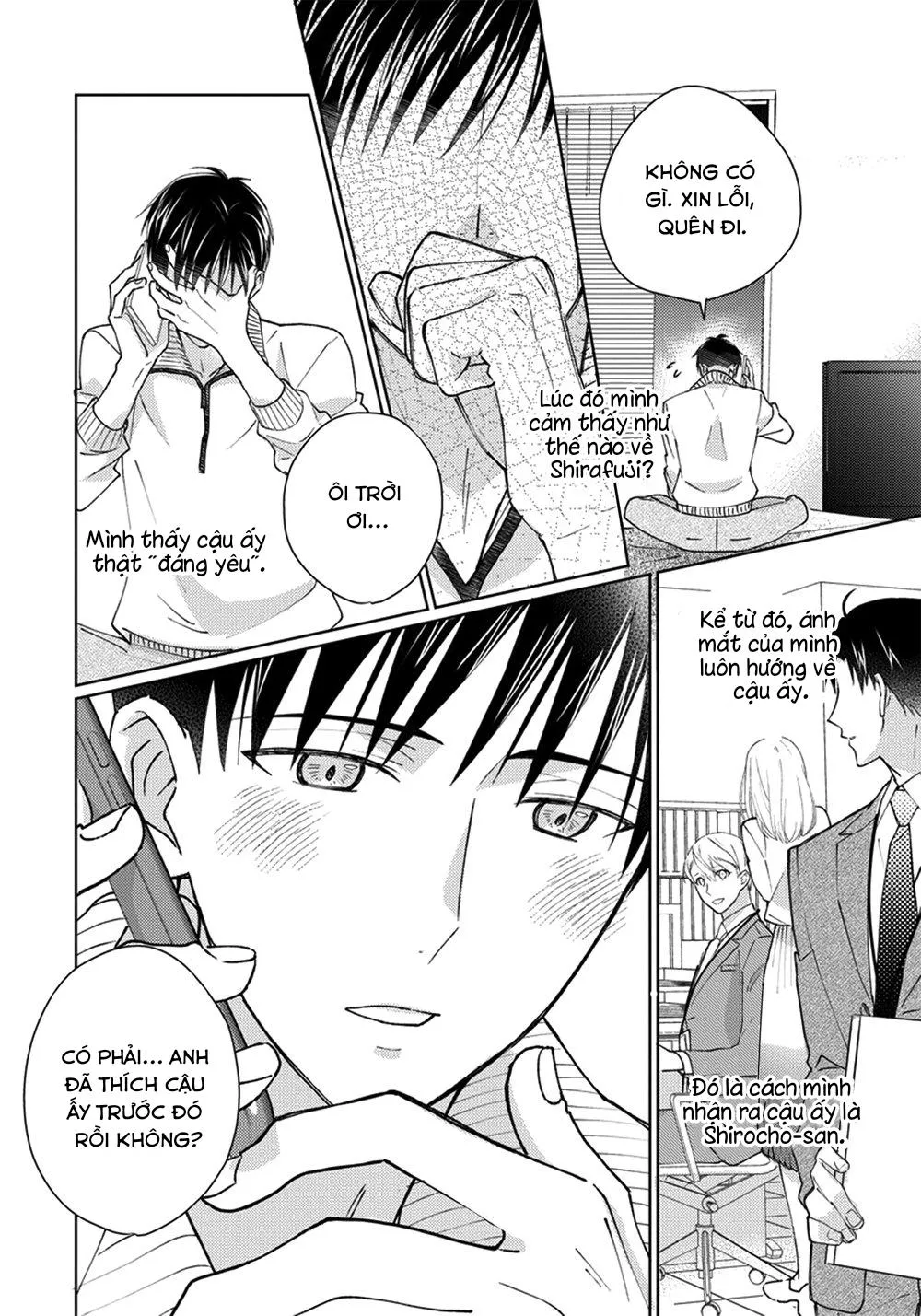 Đồng Nghiệp Đẹp Trai Là Fan Hâm Mộ Cuồng Nhiệt Của Tôi Chapter 6 Trang 9