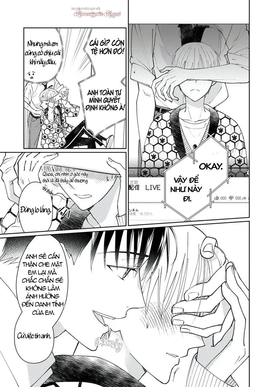 Đồng Nghiệp Đẹp Trai Là Fan Hâm Mộ Cuồng Nhiệt Của Tôi Chapter 10 Trang 10