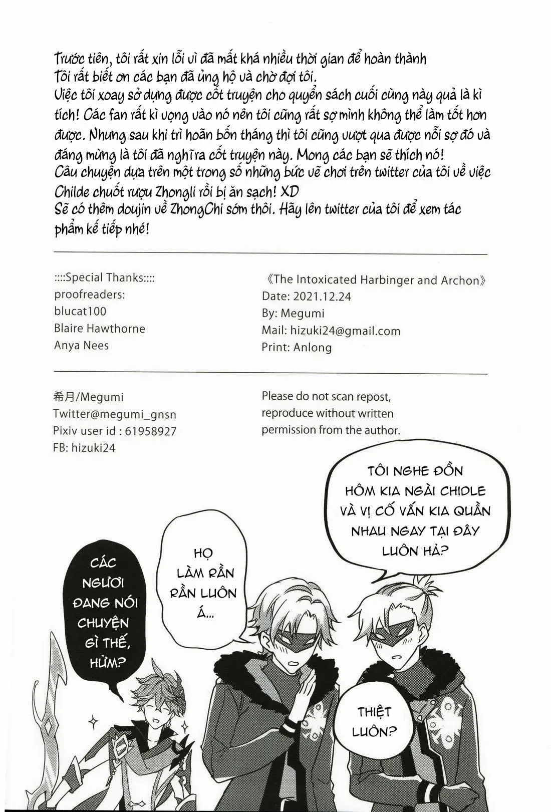 Động Oneshot Yaoi Nhà Thỏ Chapter 27 Trang 34